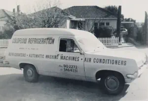 Old photo of Original Coldflow Van
